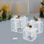 Ensemble 3 pièces de boîtes-cadeaux lumineuses