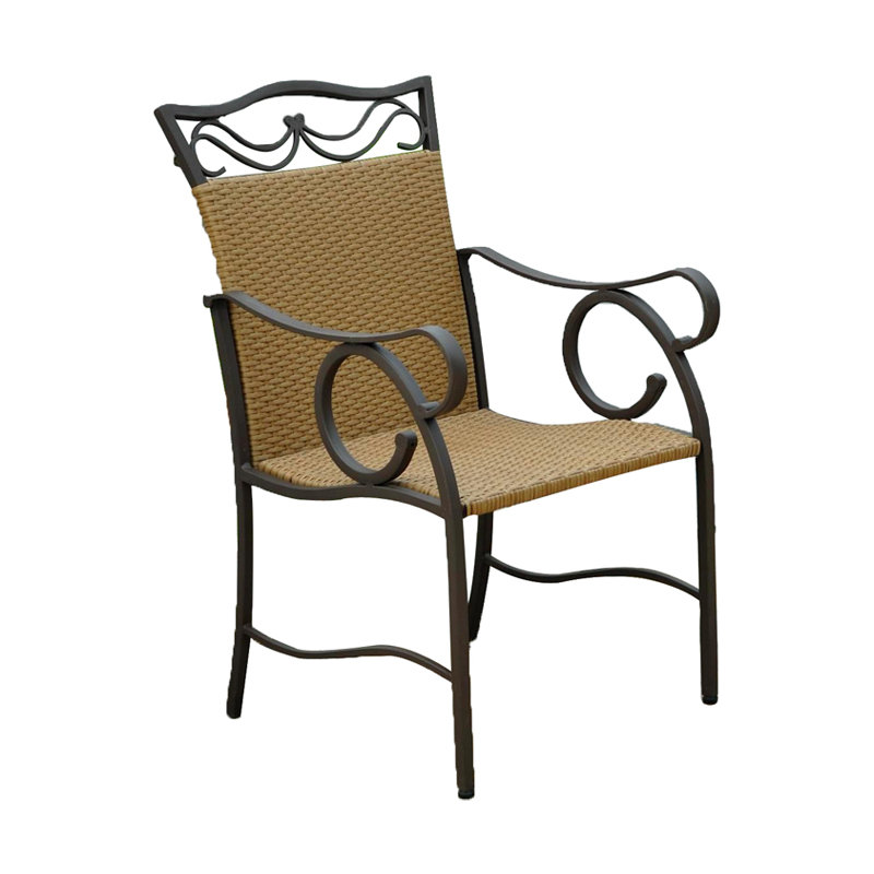 Saleh Wicker Outdoor Lounge Chair