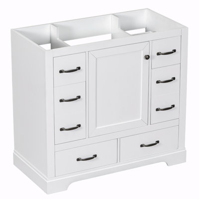 Shaneta 35.5'' Single Bathroom Vanity Base Only