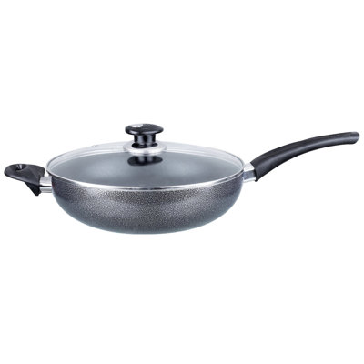 Brentwood Non-Stick Aluminum Wok with Lid