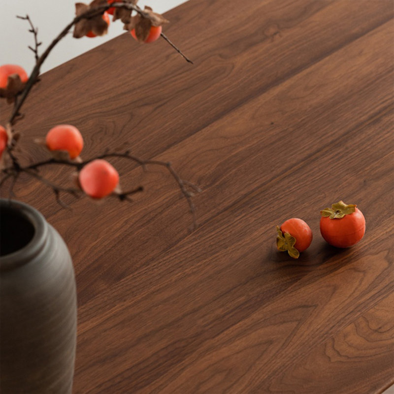 Choix simple et classique de table de salle à manger, Noyer, H 29,52 po x L 55,11 po x l 31,49 po