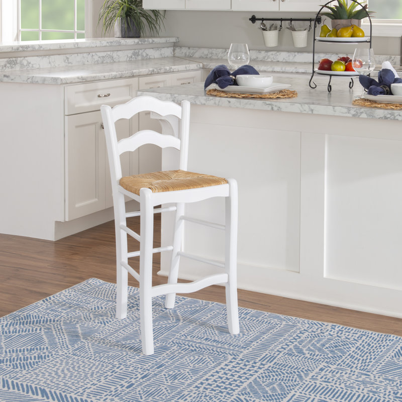 Tabouret de comptoir Kling, Blanc