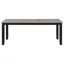 Ensemble de table de salle à manger polyvalent 5 pièces avec table extensible et chaises rembourrées confortables, parfait pour les intérieurs rustiques et modernes.-1478628824