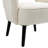 Sonette Accent Arm Chair with Upholstered Seat for Living Room-831743789