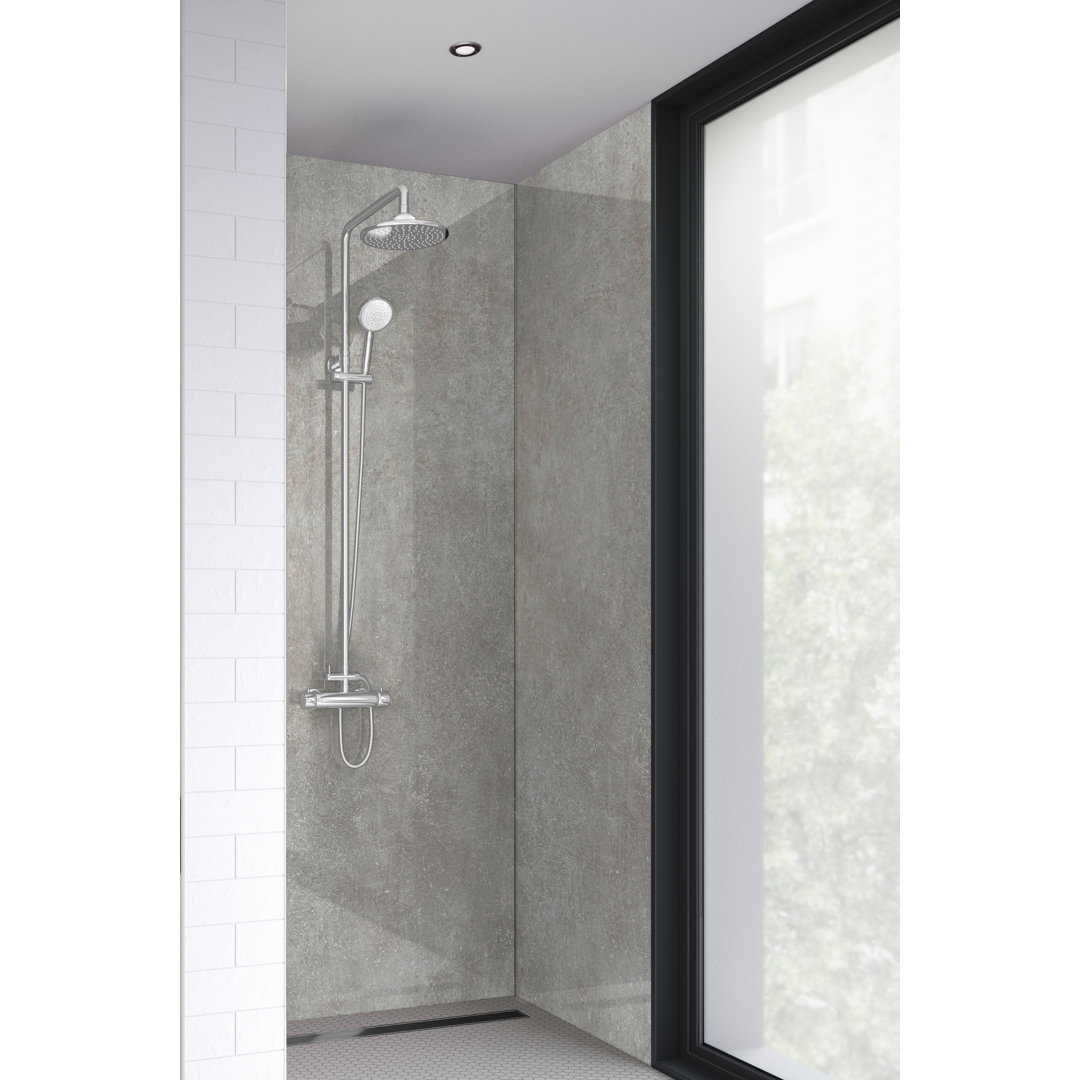 120mm W x 242mm H Decorative Wall Panel with Glass