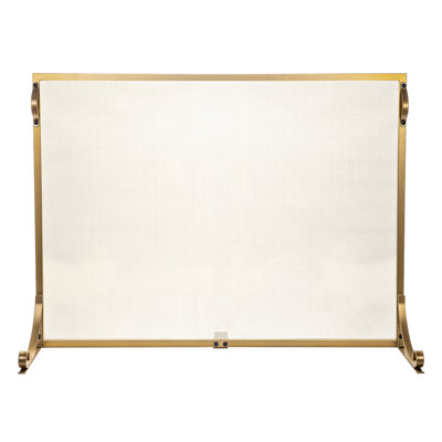Single panel black or matte gold screen