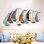 Grand voilier en métal, art mural de bateau 51 po x 26 po