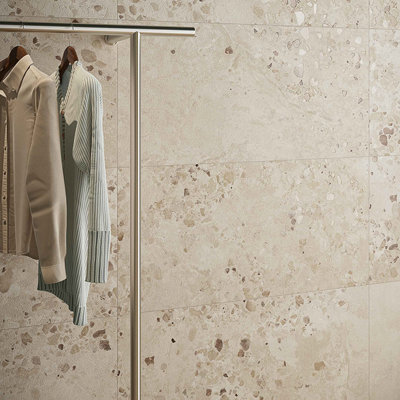 Corte Serena 36" x 36" Italian Terrazzo Porcelain Tiles