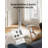 DREO 42" Smart Tower Fan With Remote 40-45" Adjustable Height, 9-Speed 4 Modes 90° Oscillation 12H Timer For Home In White