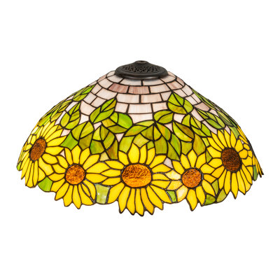18" Wide Wild Sunflower Shade