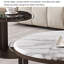 Table basse ronde en marbre