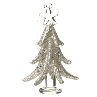 7cm Glass Hanging Figurine Ornament
