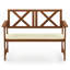 Arlen Solid Wood Outdoor Bench