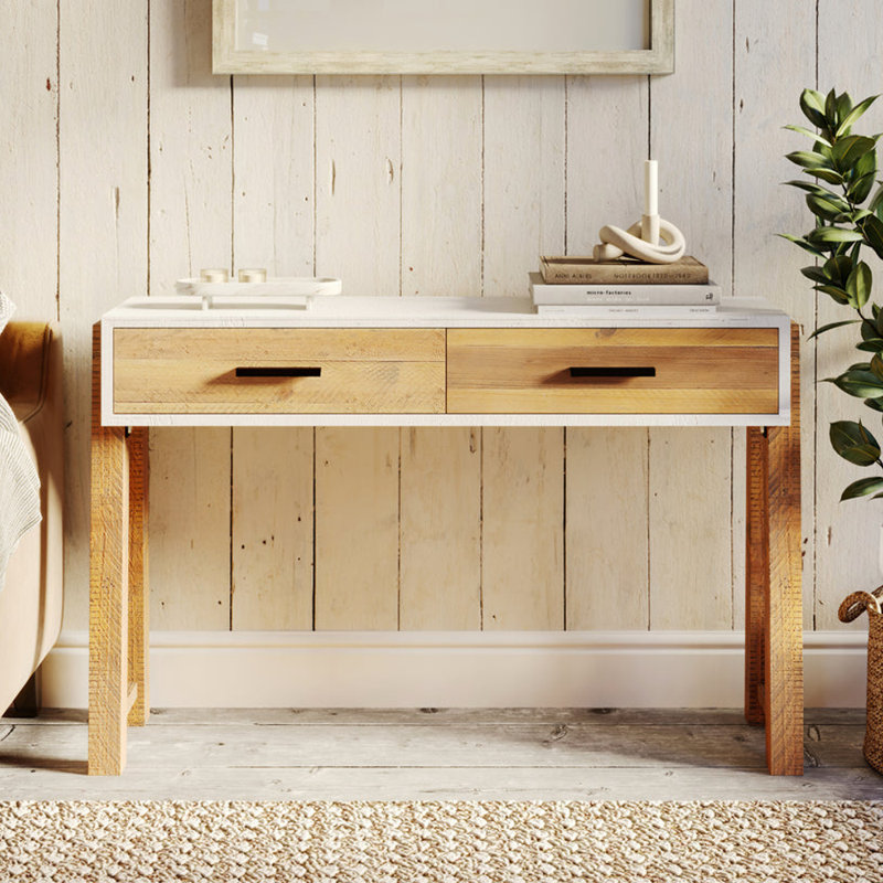 Gobles Solid Wood Console Table, 80" H x 87" W x 34" D