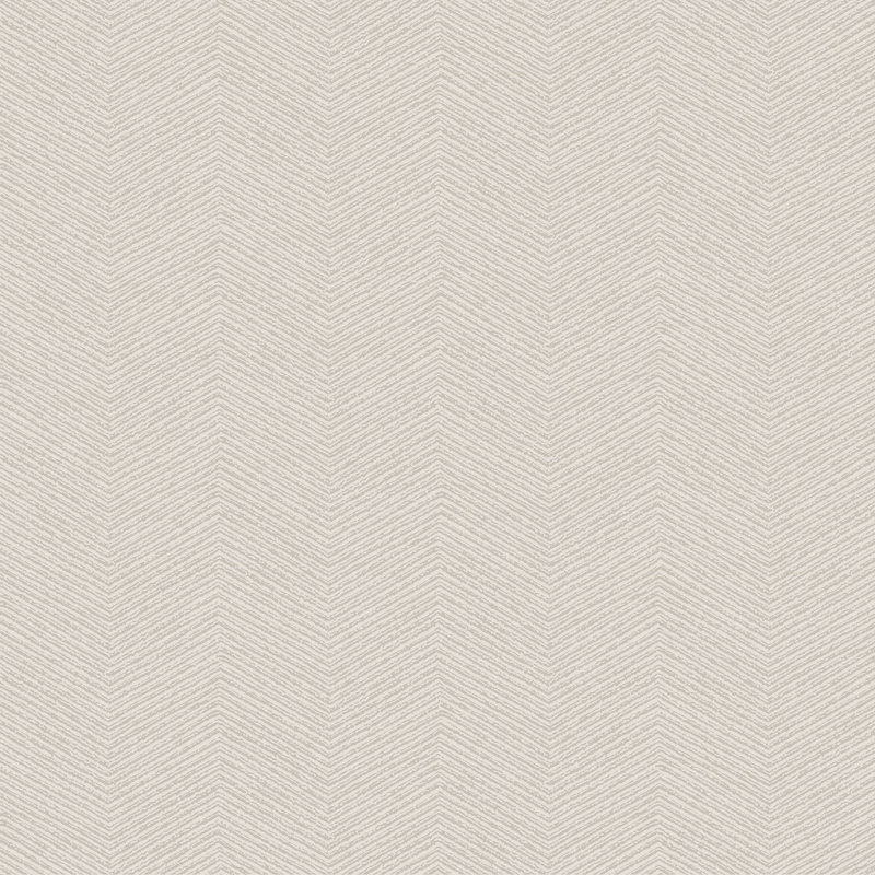 Chevron Metallic Wallpaper Roll, Natural