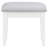Nichalas Makeup Vanity Table Set with Lighting White