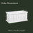 Selevae Resin Planter Box with Water Reservoir-1028672285-1028672224