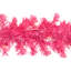 Pre-Lit Artificial Tinsel Christmas Garland - 9' X 8" - Clear Lights-1991834754