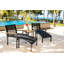Tribeca Aluminum Sling Ottoman-370303392