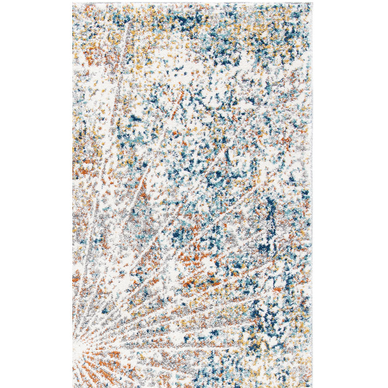 Aston Performance Abstract Rug, Rectangle 8' x 10'