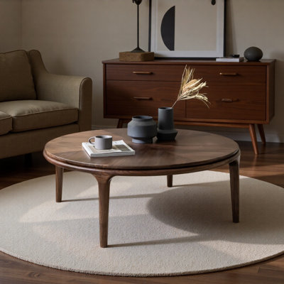 Table basse de style nordique minimaliste