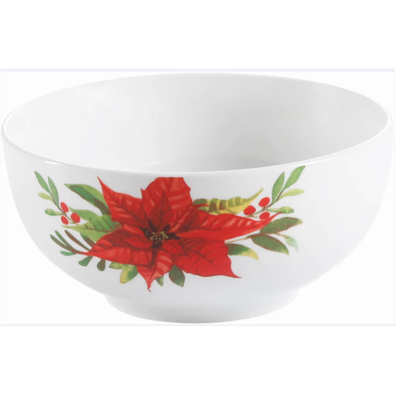Service de table 16 pièces Gibson Home Magic Poinsettia