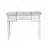 Silver Dressing Table With Flip-Top Mirror