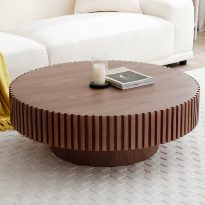 Table basse à piédestal Ansel