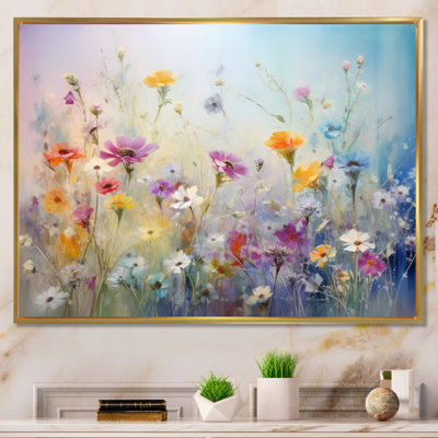 Wildflowers Blossoming Dreams - Wildflowers Wall Art