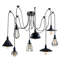 Housatonic 8 - Light Black Cluster Pendant