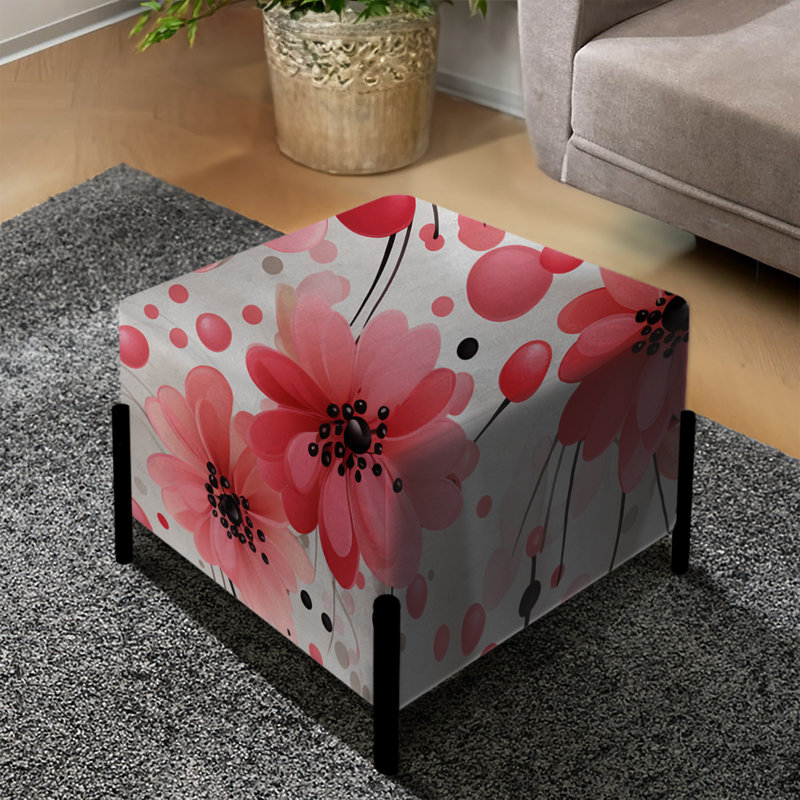 Wagoner - Floral Square Ottoman