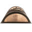 Knaresborough Glass 1 - Light Flush Mounted Sconce