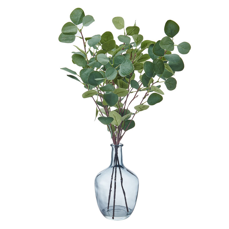 Elements Artificial Eucalyptus In Vase, 26 Inch
