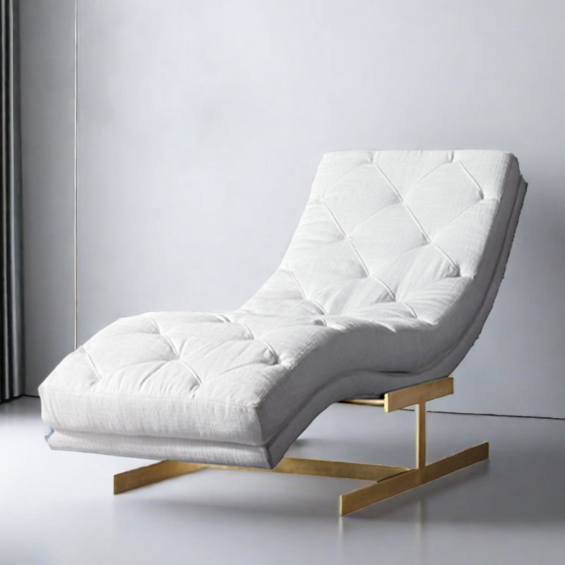 Chaise créative italienne légère et luxueuse