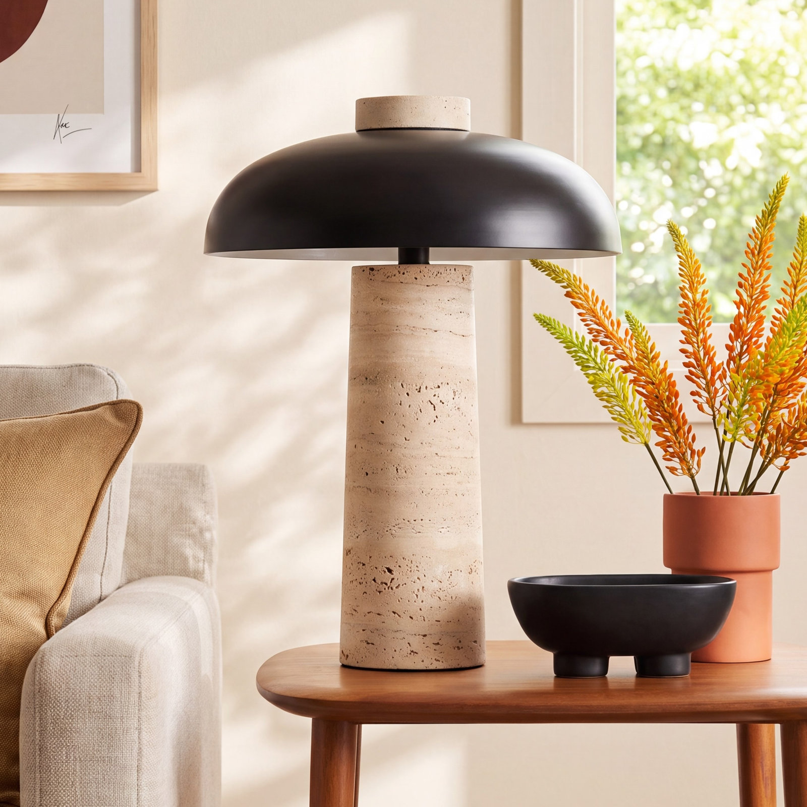 Stone Novelty Lamp