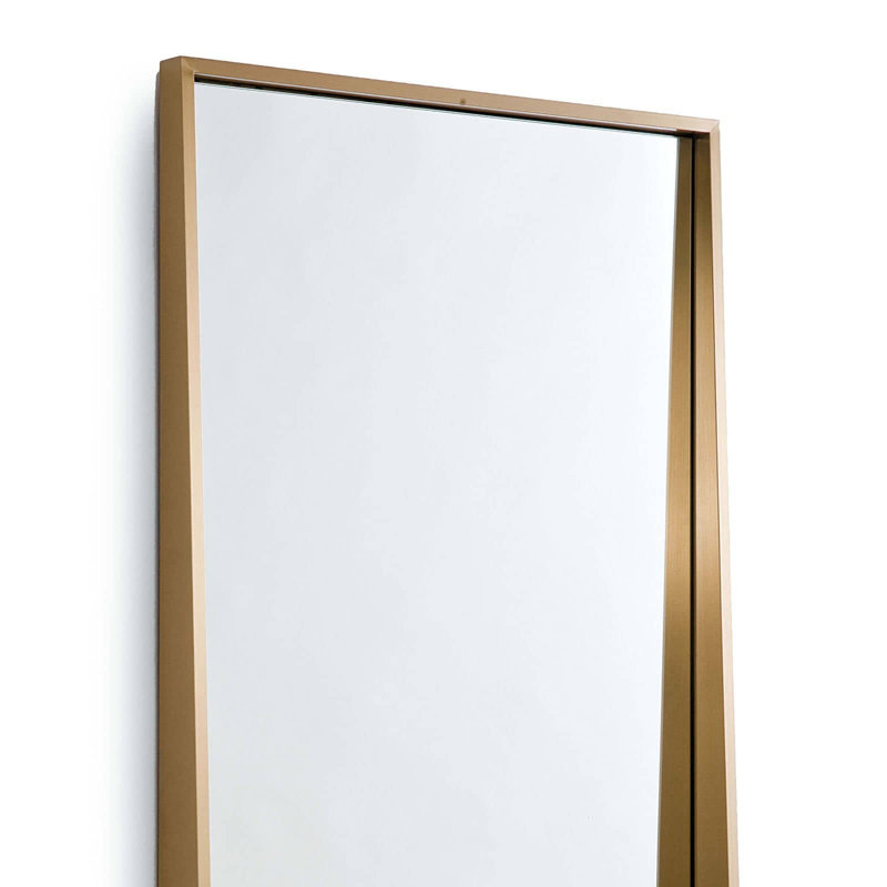 Gunner Mirror, Brass