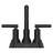 Capistrano Centerset Bathroom Faucet with Drain Assembly-93559649
