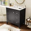 Meuble-lavabo de 30 pouces avec lavabo en céramique-2036652130-2036652157