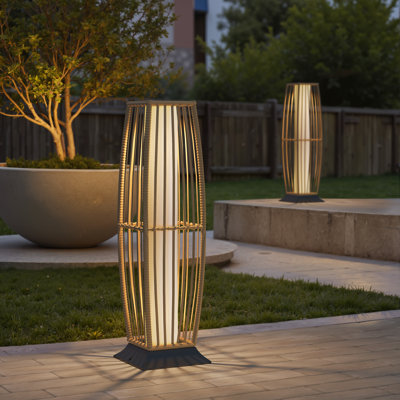 30.71” Solar Integrated Led Outdoor Floor Lamp
