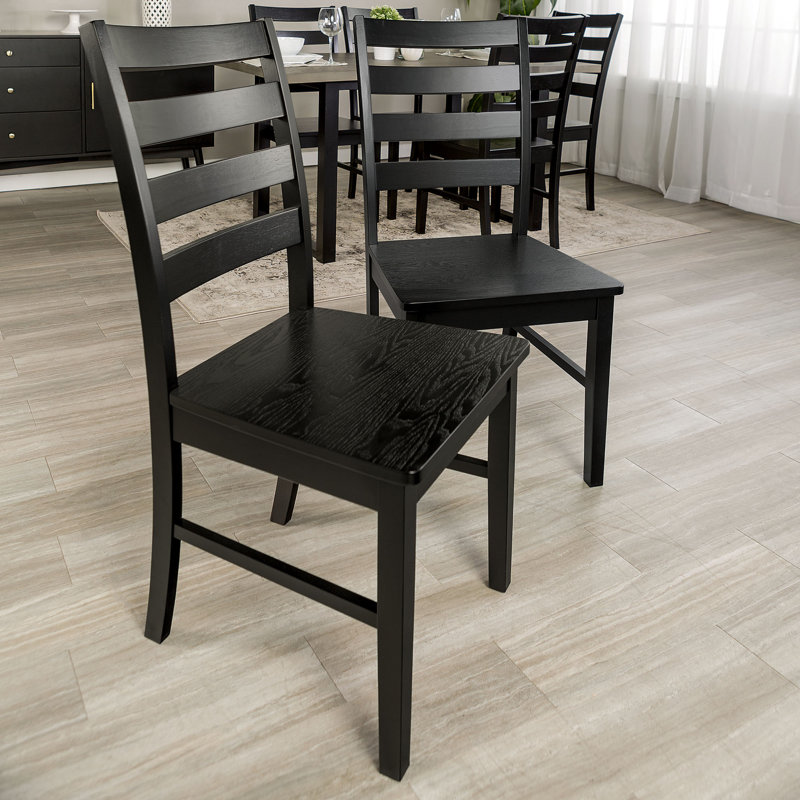 Minerva 18'' H Side Chair, Black
