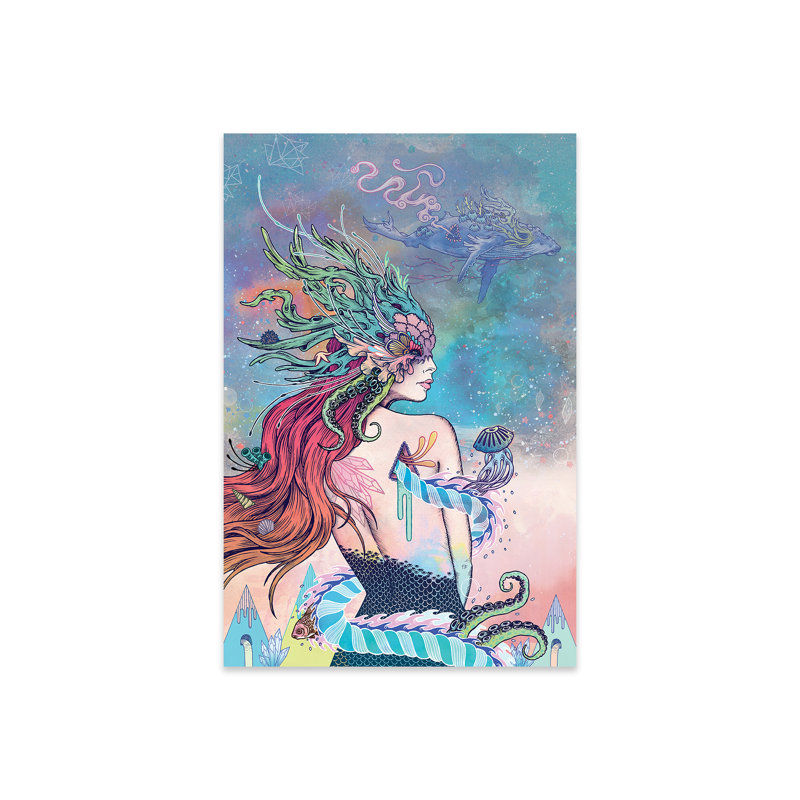 La dernière sirène sur plastique / acrylique par Mat Miller