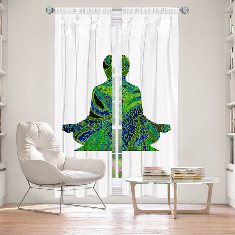 Binal Room Darkening Curtain Pair, 20" W x 61" L