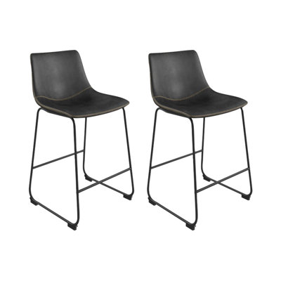 Nia Vegan Leather Bar & Counter Stool
