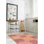 Tapis unique en laine noué à la main beige et rose nouvel âge 2 pi 9 po x 5 pi 1 po Williar