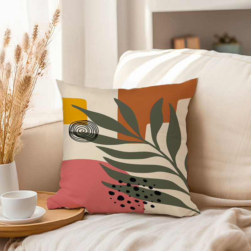 Botanical The Leaf I Plants Leaf Bohemian, 16"H x 16" W