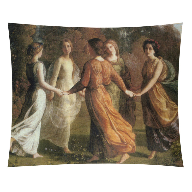 Tapisserie murale rayons du soleil Brochu, H 107,5 po x l 91 po
