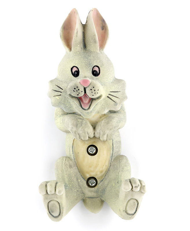 Crochet mural lapin
