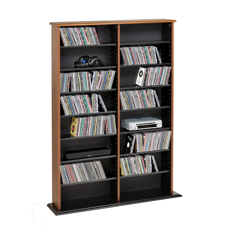 Cataleya 38.75"W x 51"H x 8.75"D Multimedia Media Shelves