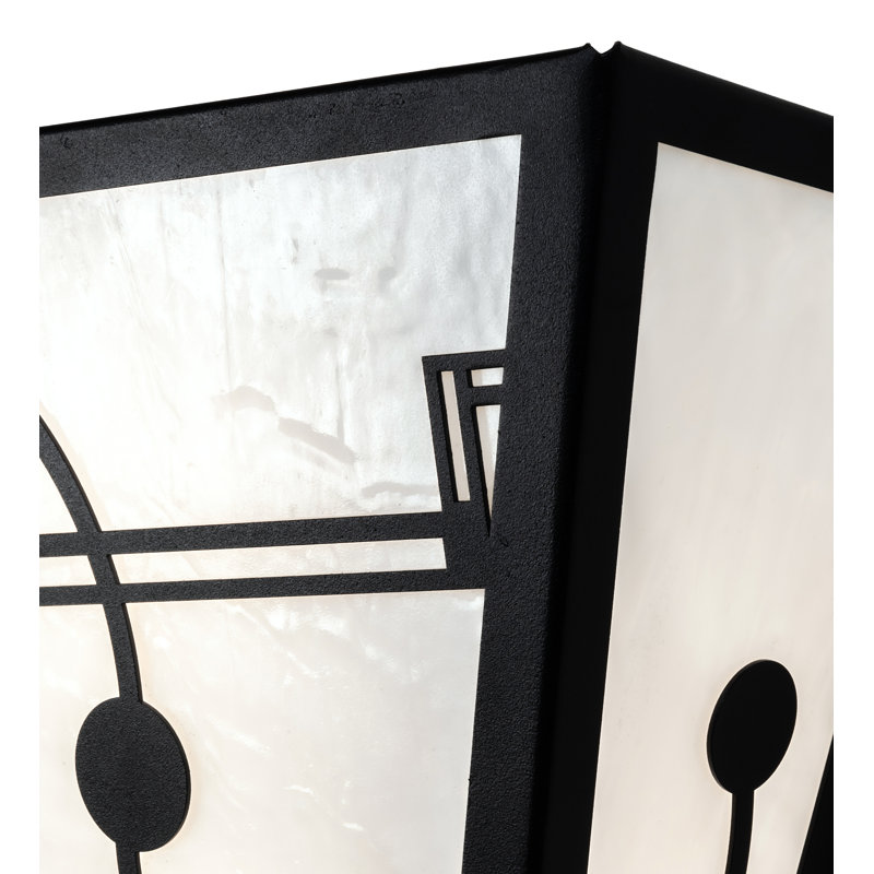 2 - Light Flush Mounted Sconce