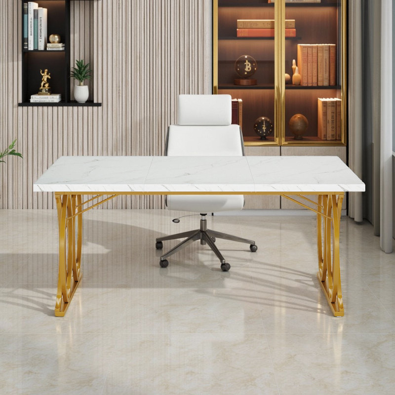 Bureau d'ordinateur 63 po Modern Executive